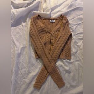 Hollister Cable Knit Cardigan